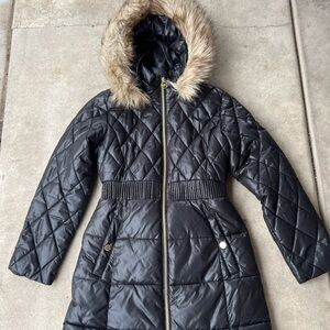 Michael Kors Women's Fuchsia Puffer Jacket